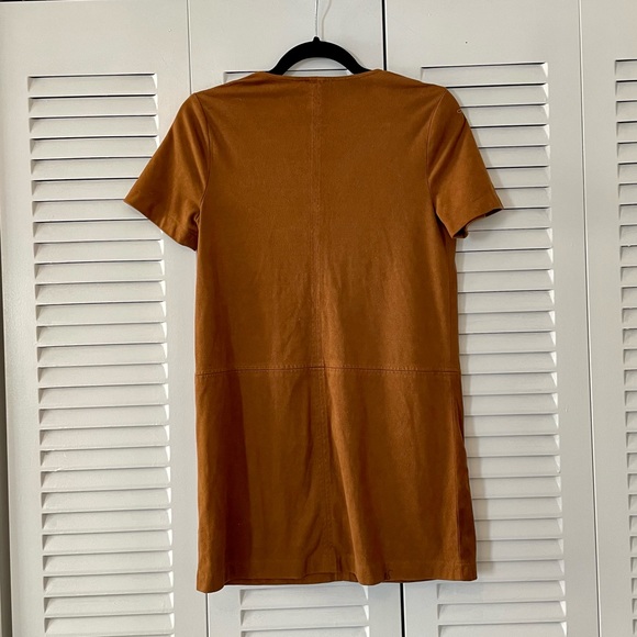 Faux Suede Dress - Picture 2 of 2